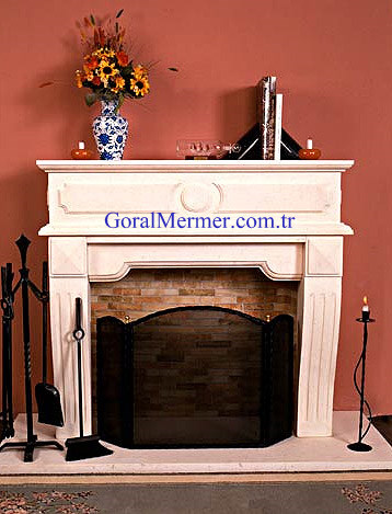 mermer şömine